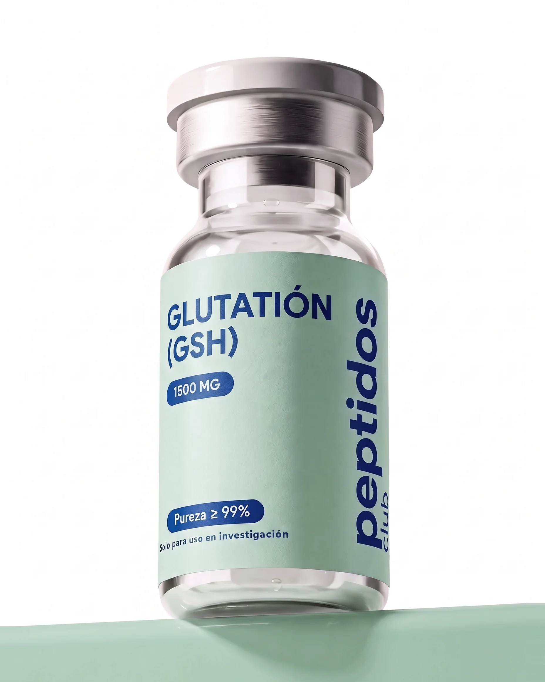 Vial de Glutatión (GSH), péptido de investigación con pureza ≥99% HPLC — Peptidos Club