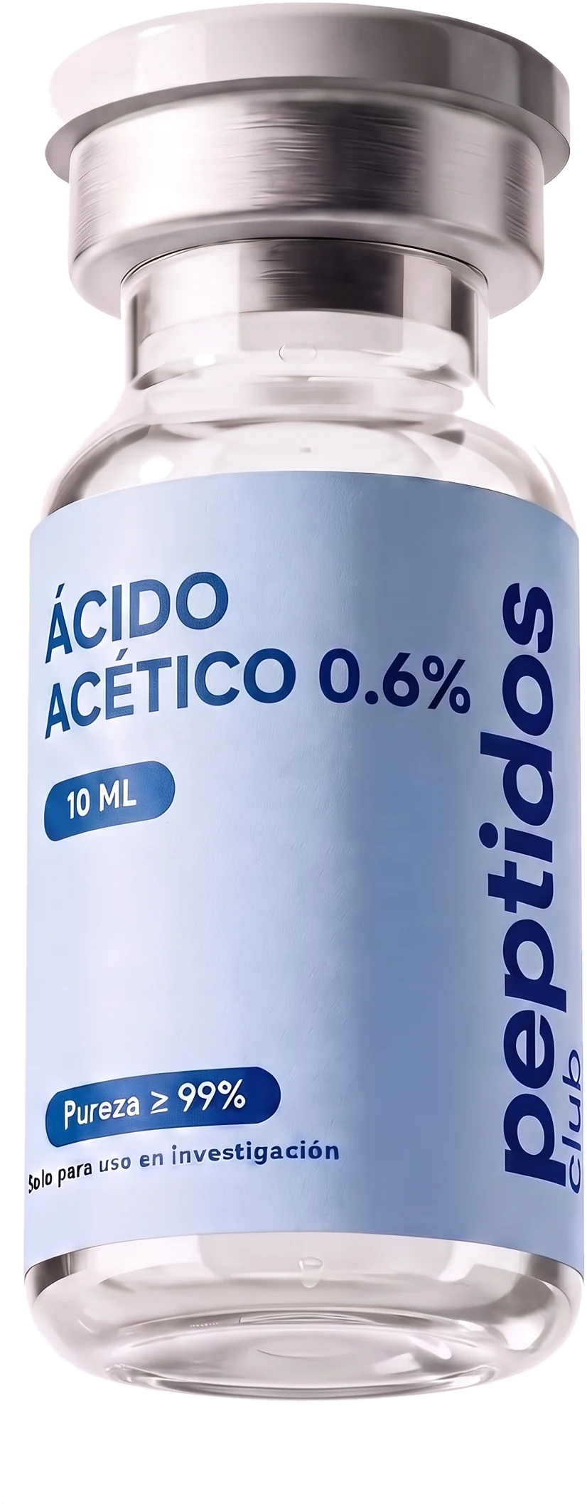 Vial de Acetic Acid 0.6% 10 mL — Peptidos Club
