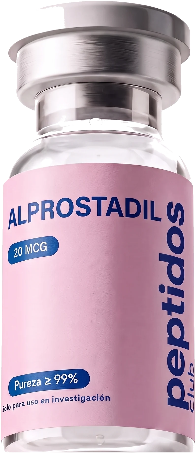 Vial de Alprostadil 20 mcg — Peptidos Club