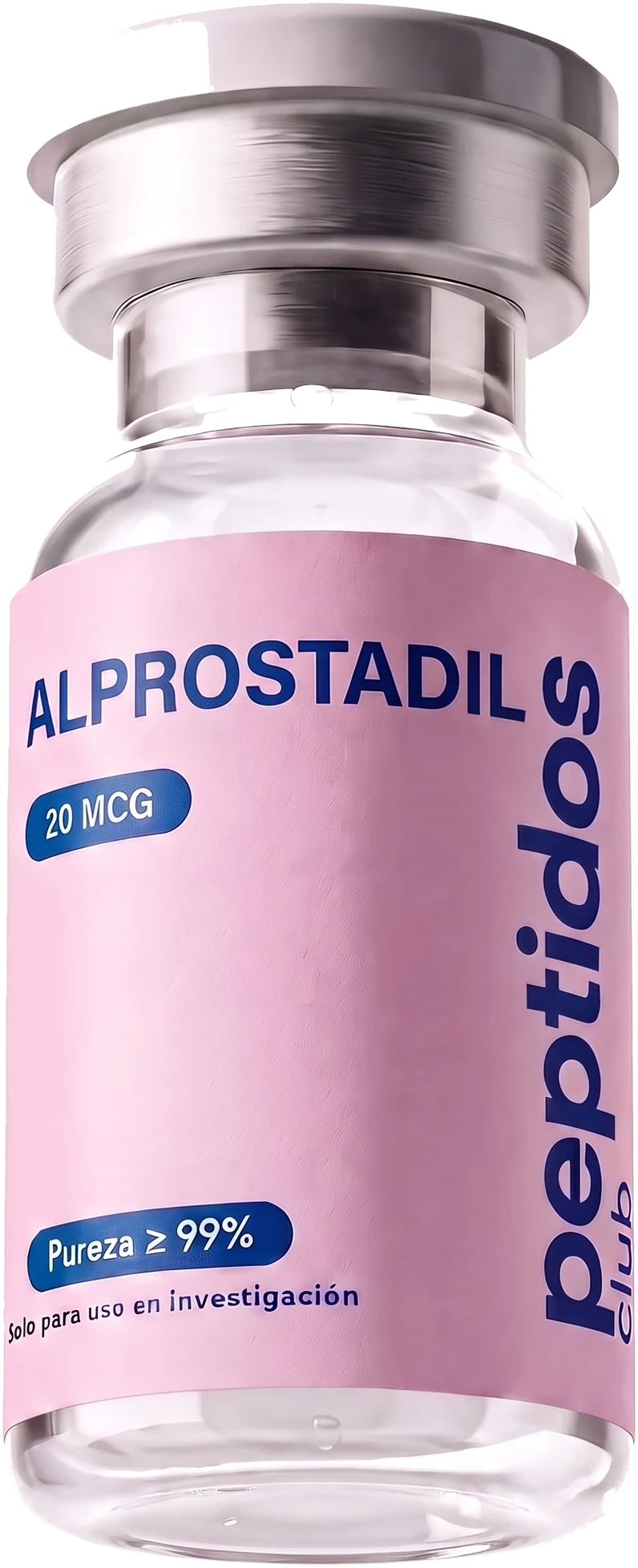 Vial de Alprostadil 20 mcg — Peptidos Club
