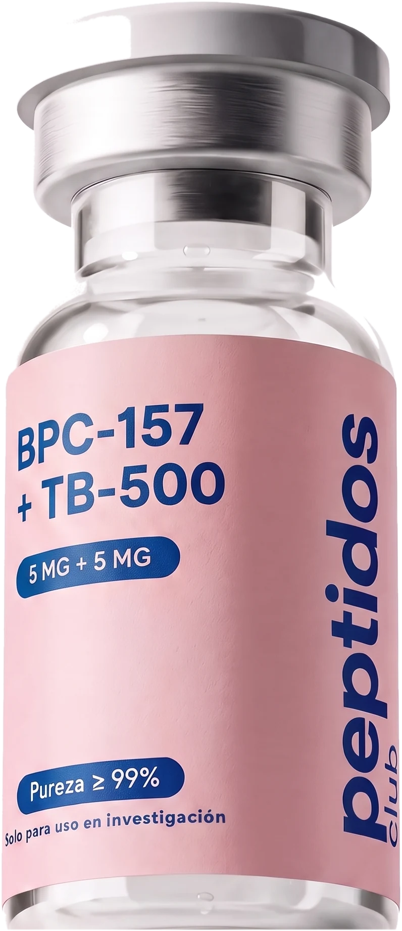 Vial de BPC-157 + TB-500 5 mg + 5 mg — Peptidos Club