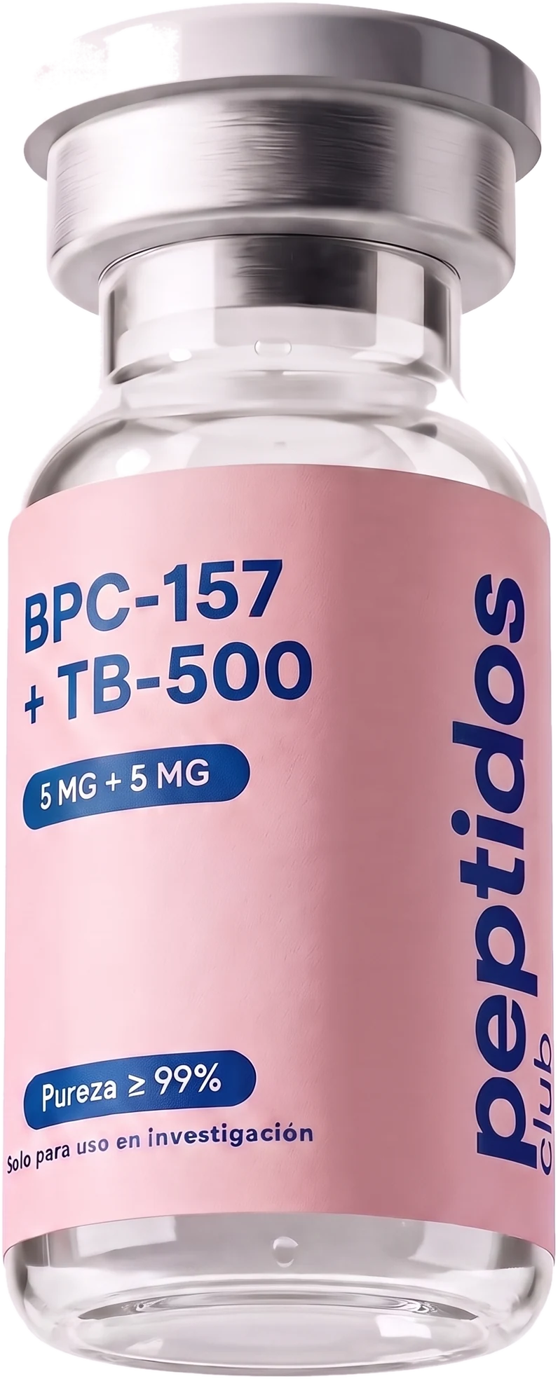 Vial de BPC-157 + TB-500 5 mg + 5 mg — Peptidos Club