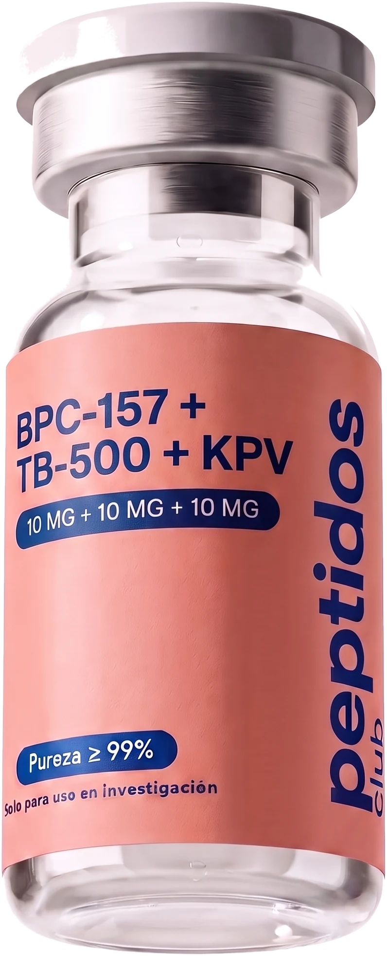 Vial de BPC-157 + TB-500 + KPV 10 mg + 10 mg + 10 mg — Peptidos Club
