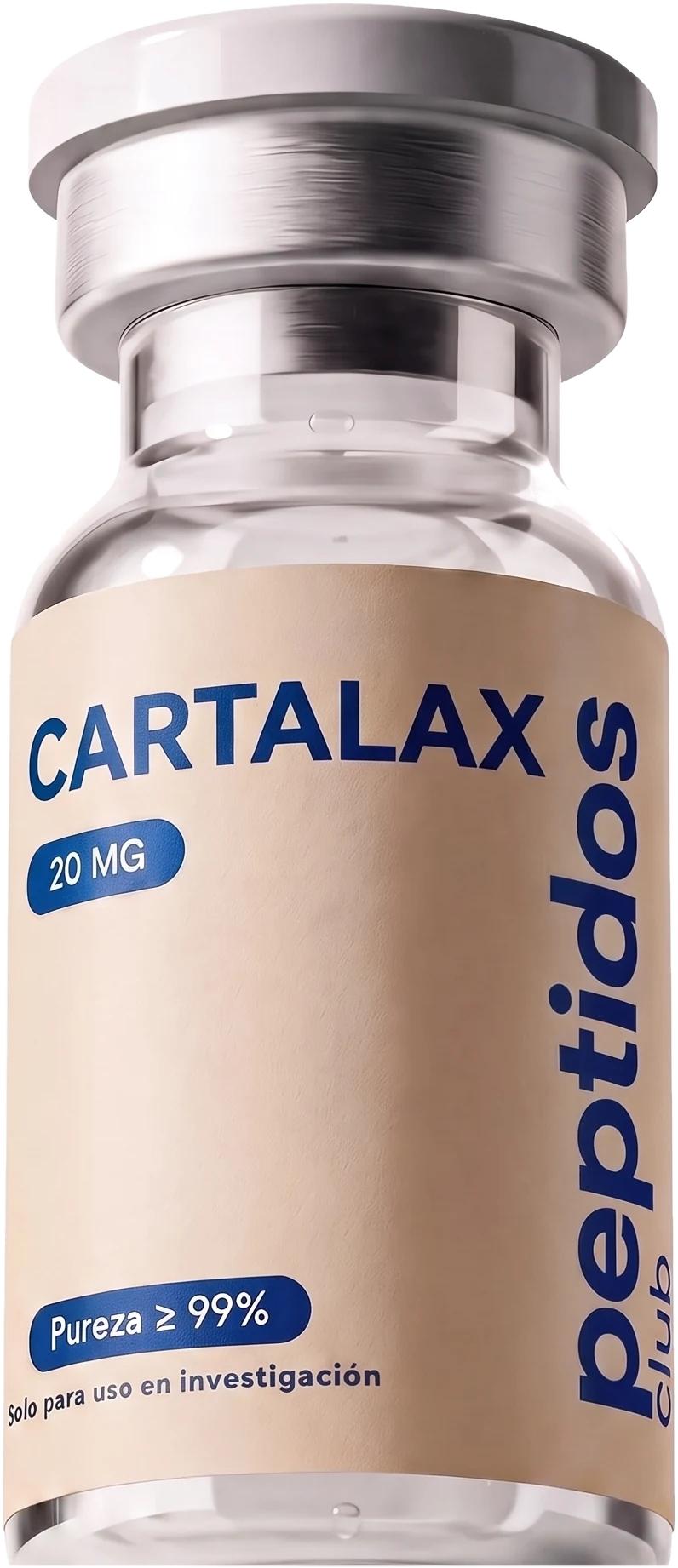 Vial de Cartalax 20 mg — Peptidos Club