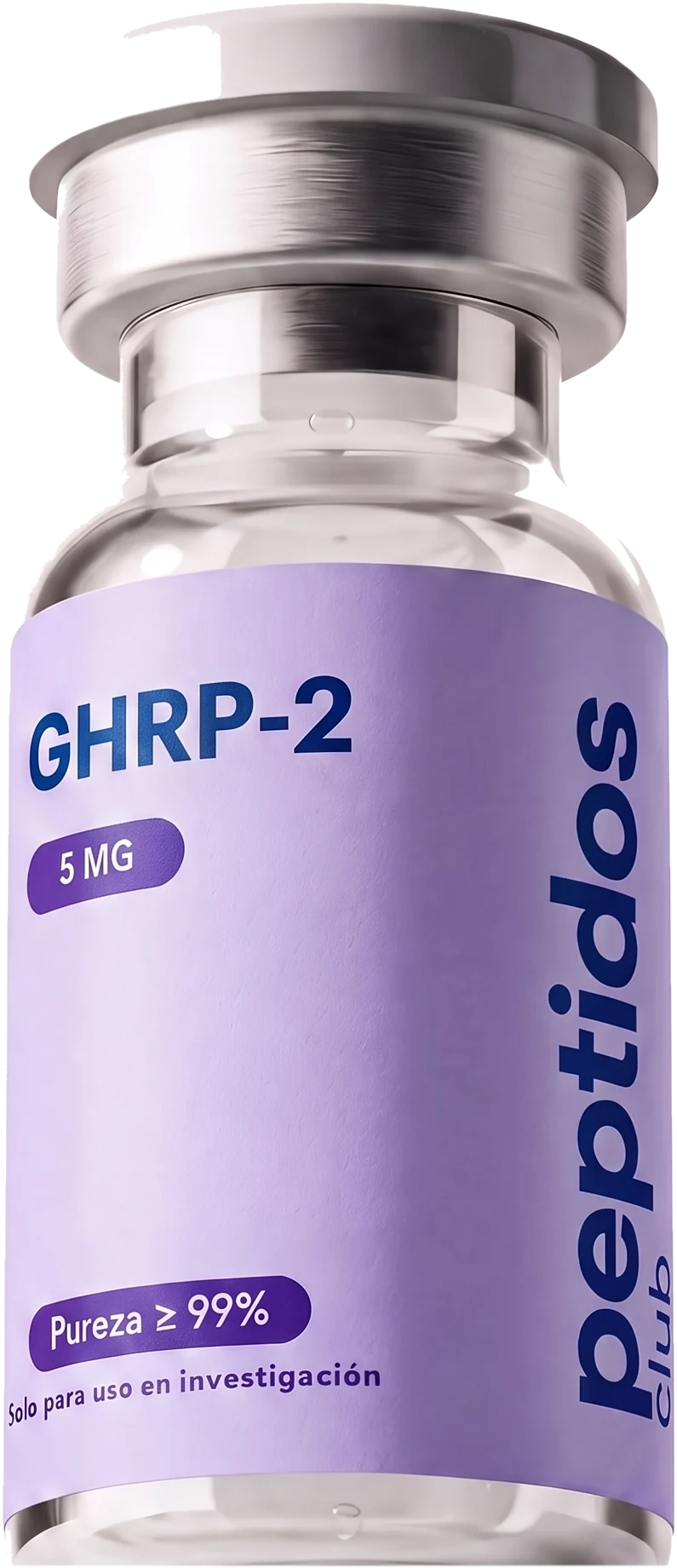 Vial de GHRP-2 5 mg — Peptidos Club