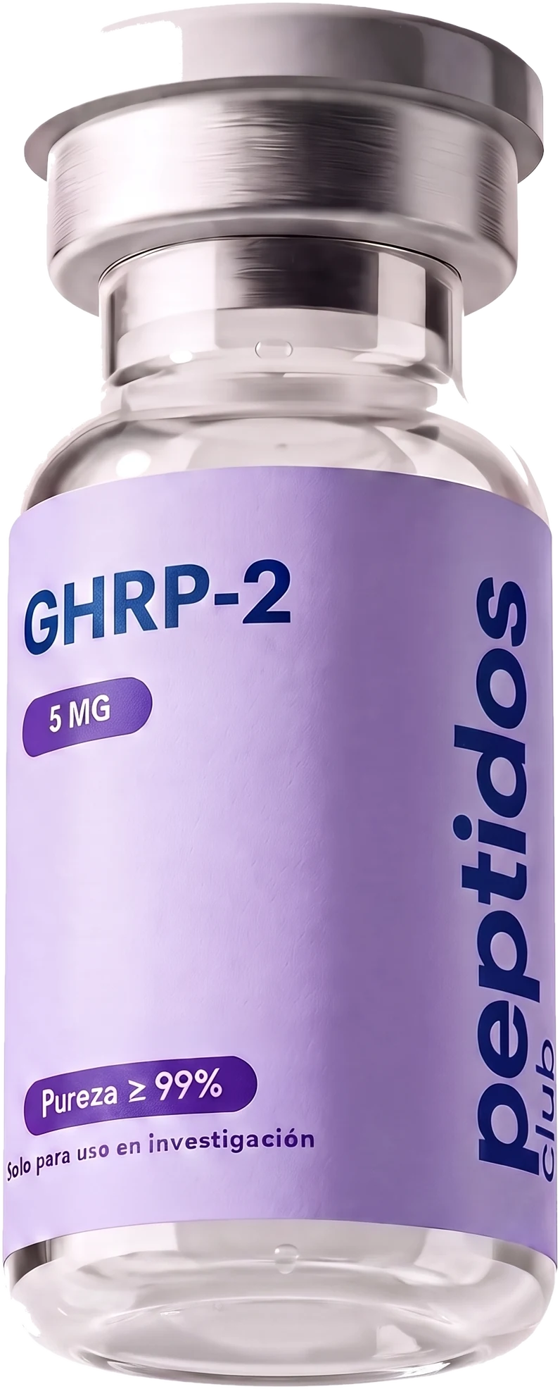 Vial de GHRP-2 5 mg — Peptidos Club