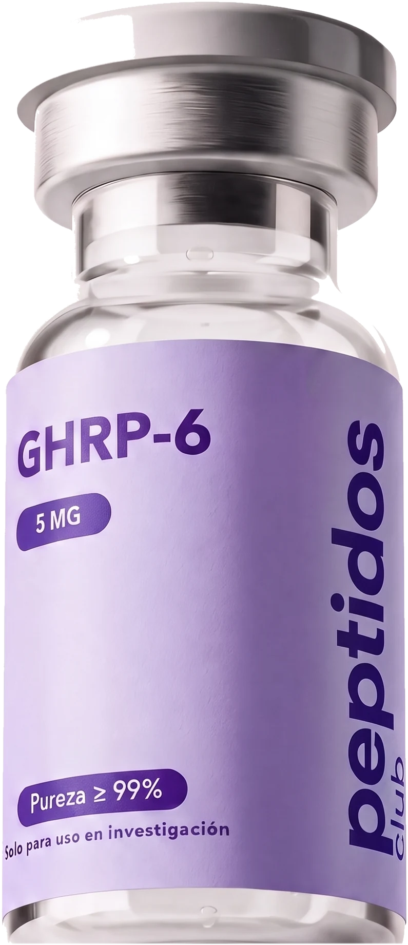 Vial de GHRP-6 5 mg — Peptidos Club
