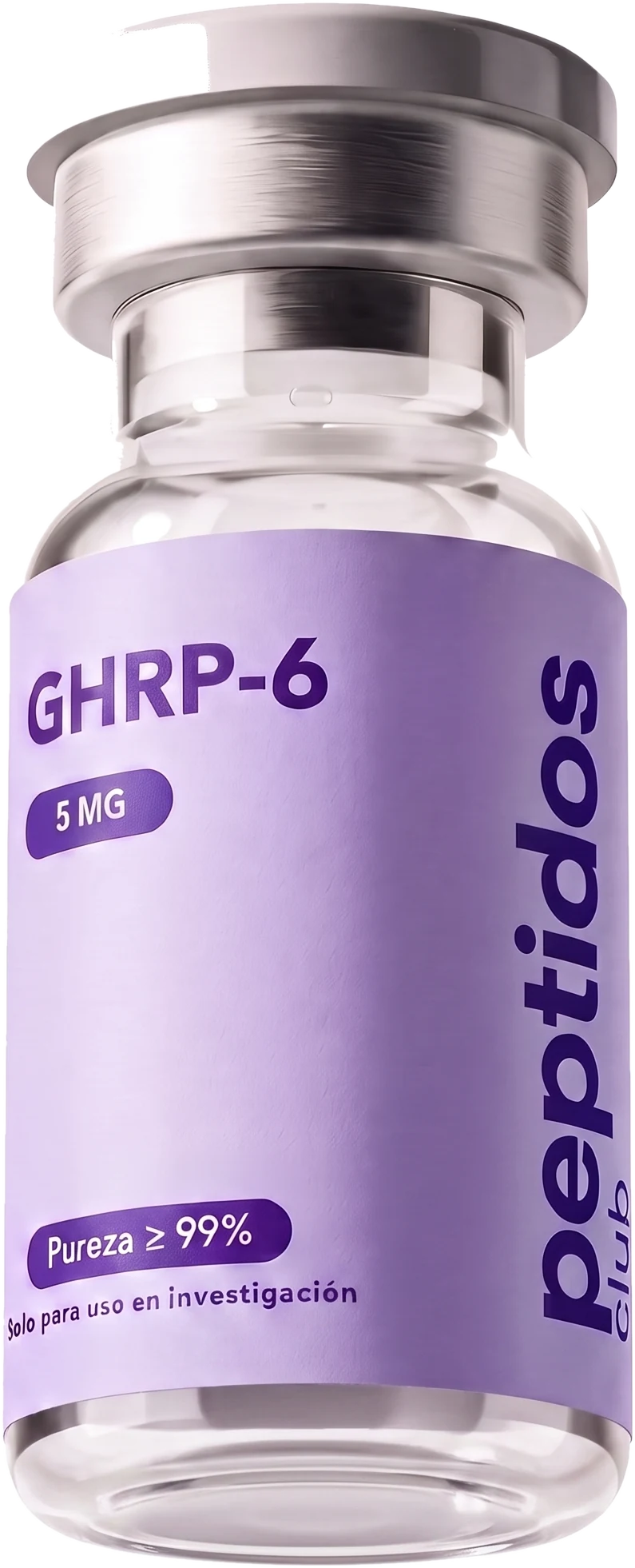 Vial de GHRP-6 5 mg — Peptidos Club