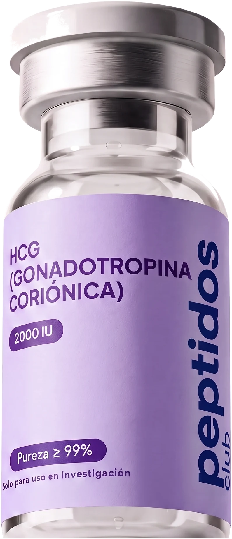 Vial de HCG (Gonadotropina Coriónica) 2000 IU — Peptidos Club