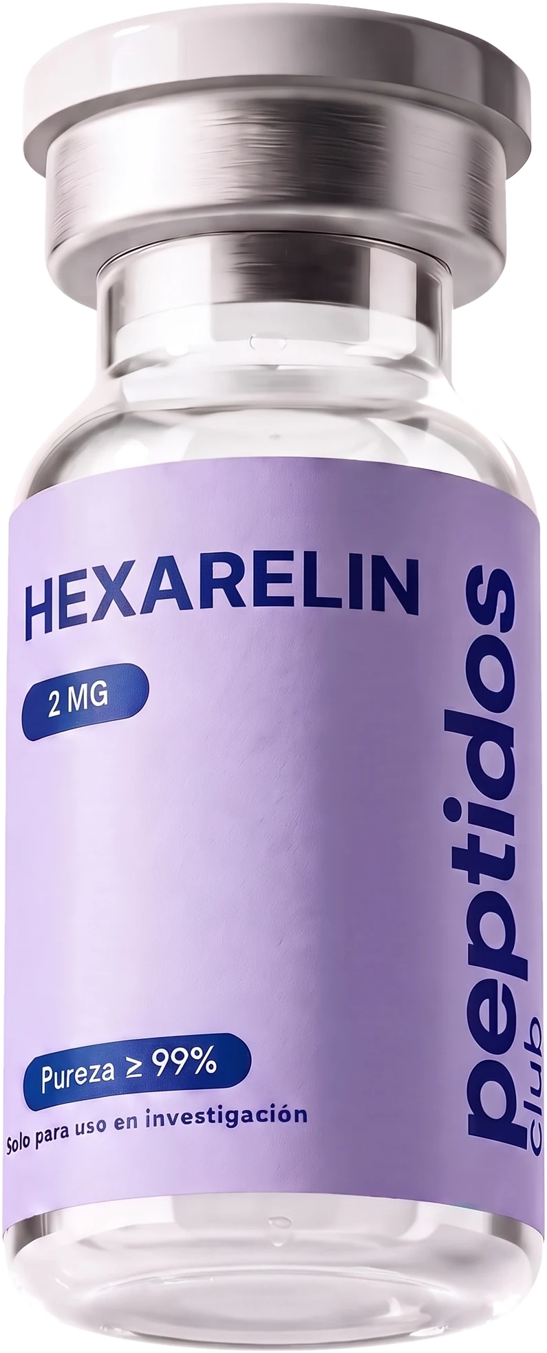 Vial de Hexarelin 2 mg — Peptidos Club