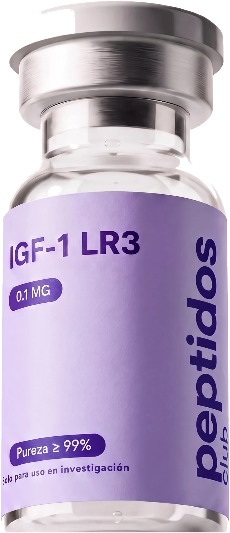 Vial de IGF-1 LR3 0.1 mg — Peptidos Club