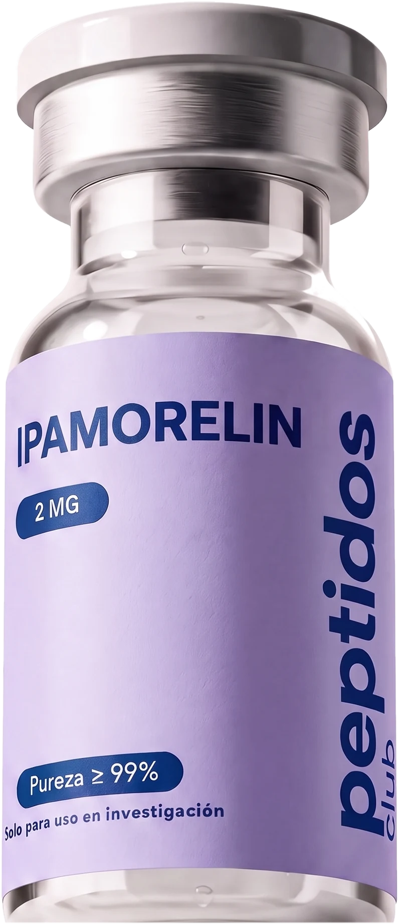 Vial de Ipamorelin 2 mg — Peptidos Club