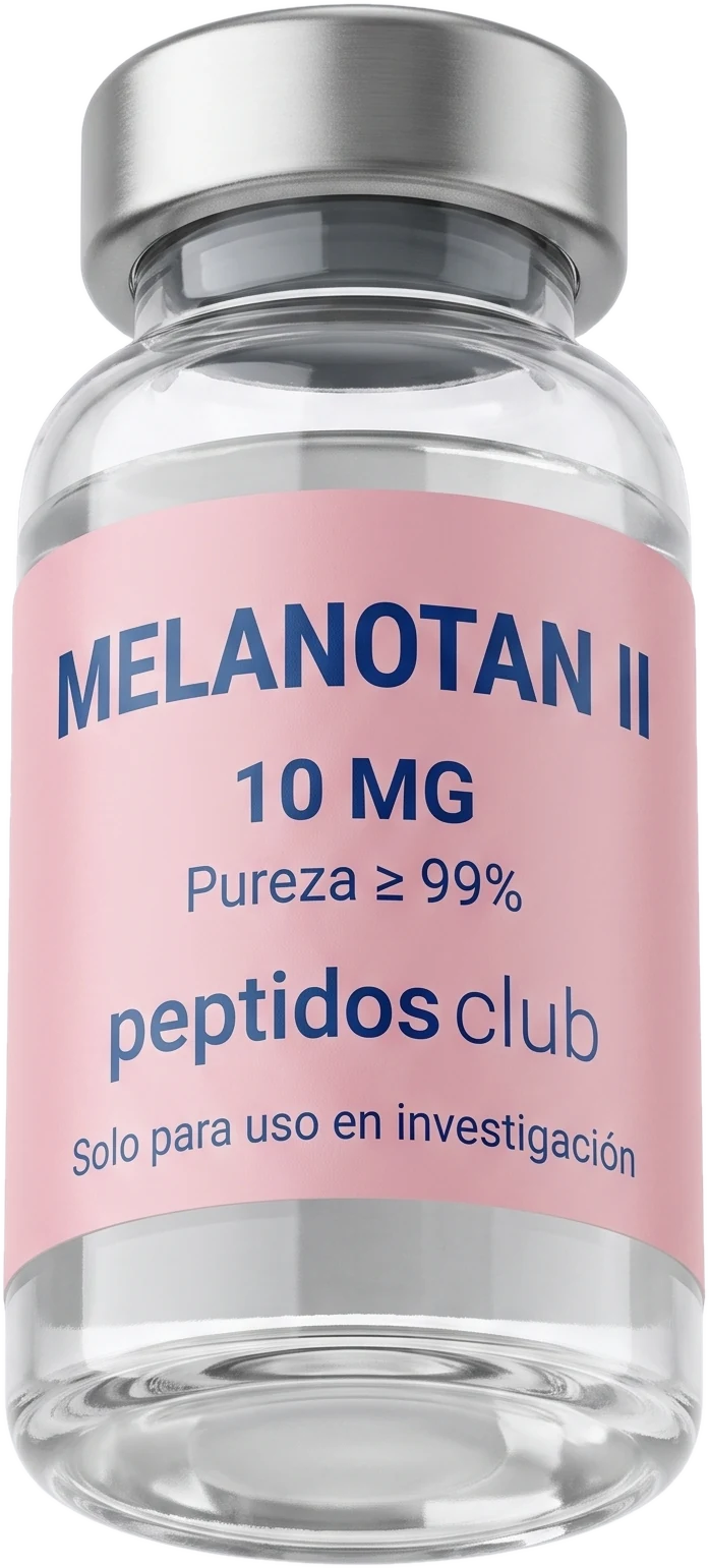 Vial de Melanotan II 10 mg — Peptidos Club