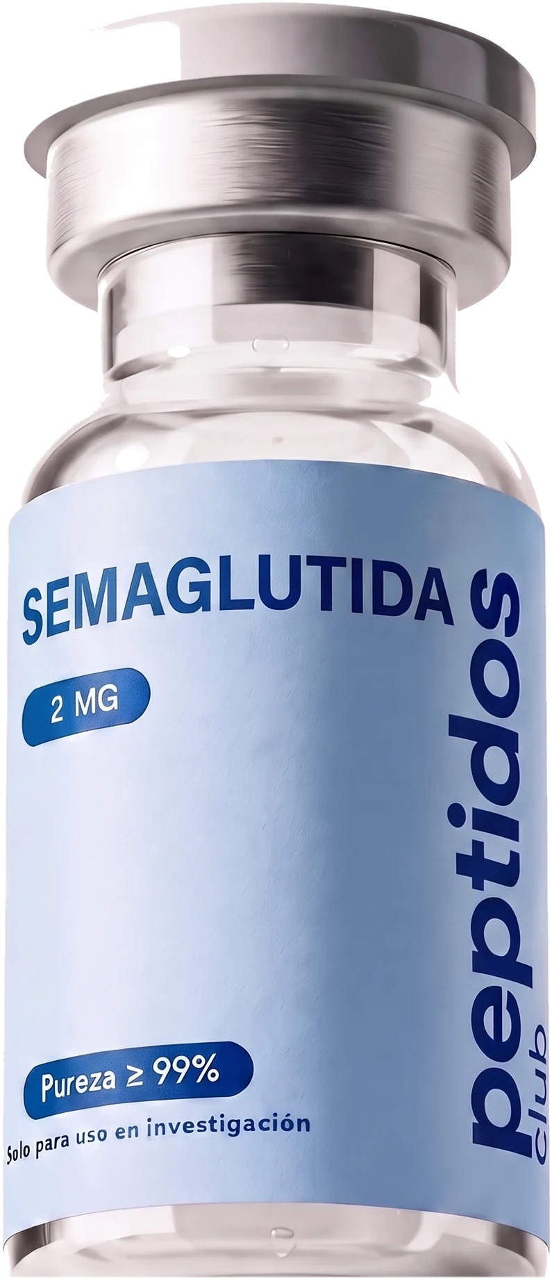 Vial de Semaglutida 2 mg — Peptidos Club