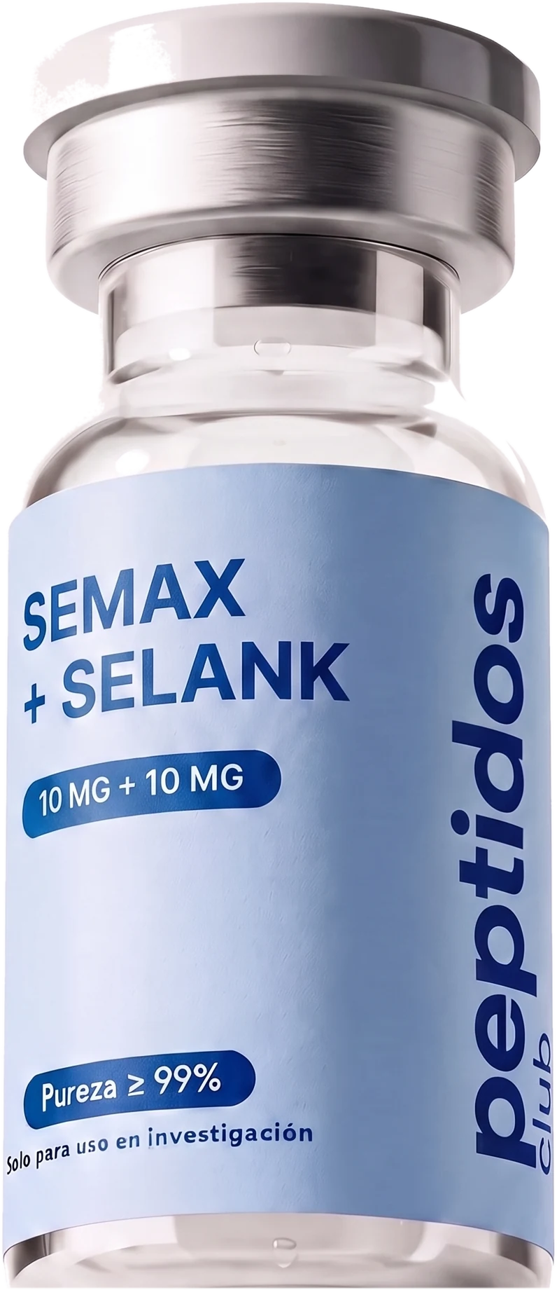 Vial de Semax + Selank 10 mg + 10 mg — Peptidos Club