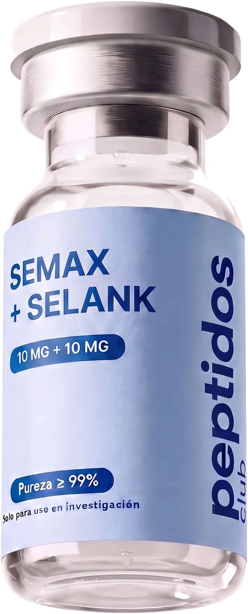 Vial de Semax + Selank 10 mg + 10 mg — Peptidos Club