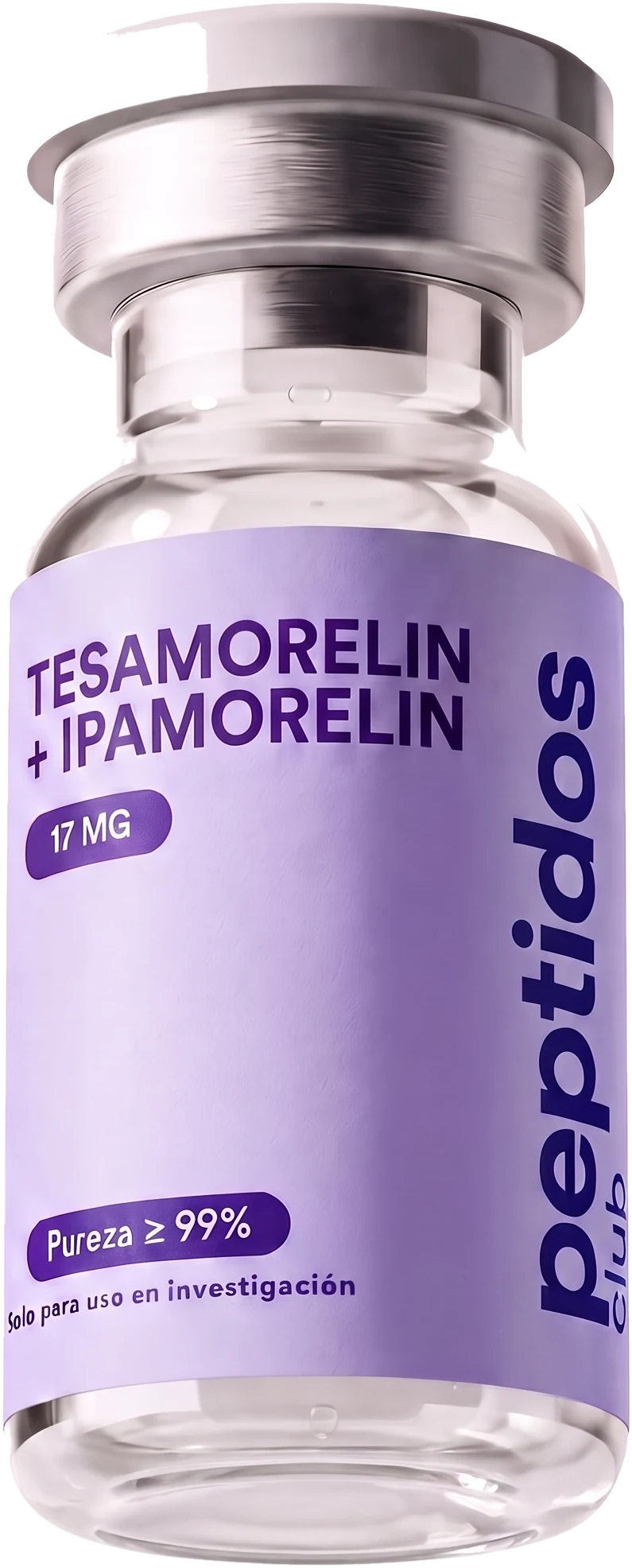 Vial de Tesamorelin + Ipamorelin 17 mg — Peptidos Club