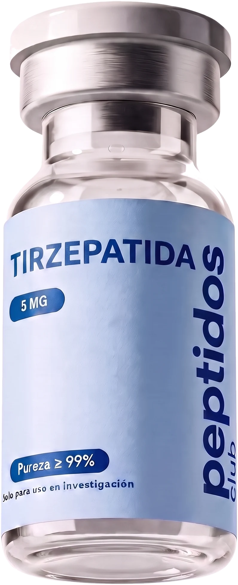 Vial de Tirzepatide 5 mg — Peptidos Club